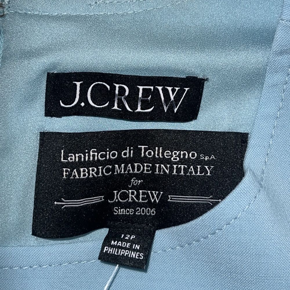 J. Crew Shift Dress in Italian‎ stretch merino wool blend 12 Petite - Picture 6 of 9